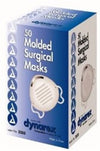 FACE MASK CONE MOLDED DYNAREX BX/50
