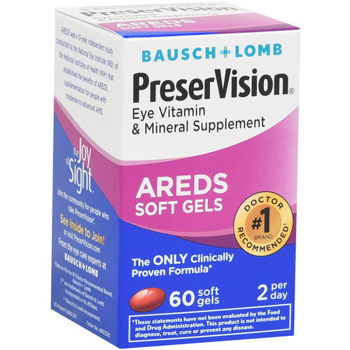 PRESERVISION VIT/MIN SOFTGEL 60