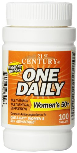 21ST CENTURY ONE DAILY WOMENS 50+ TAB 100