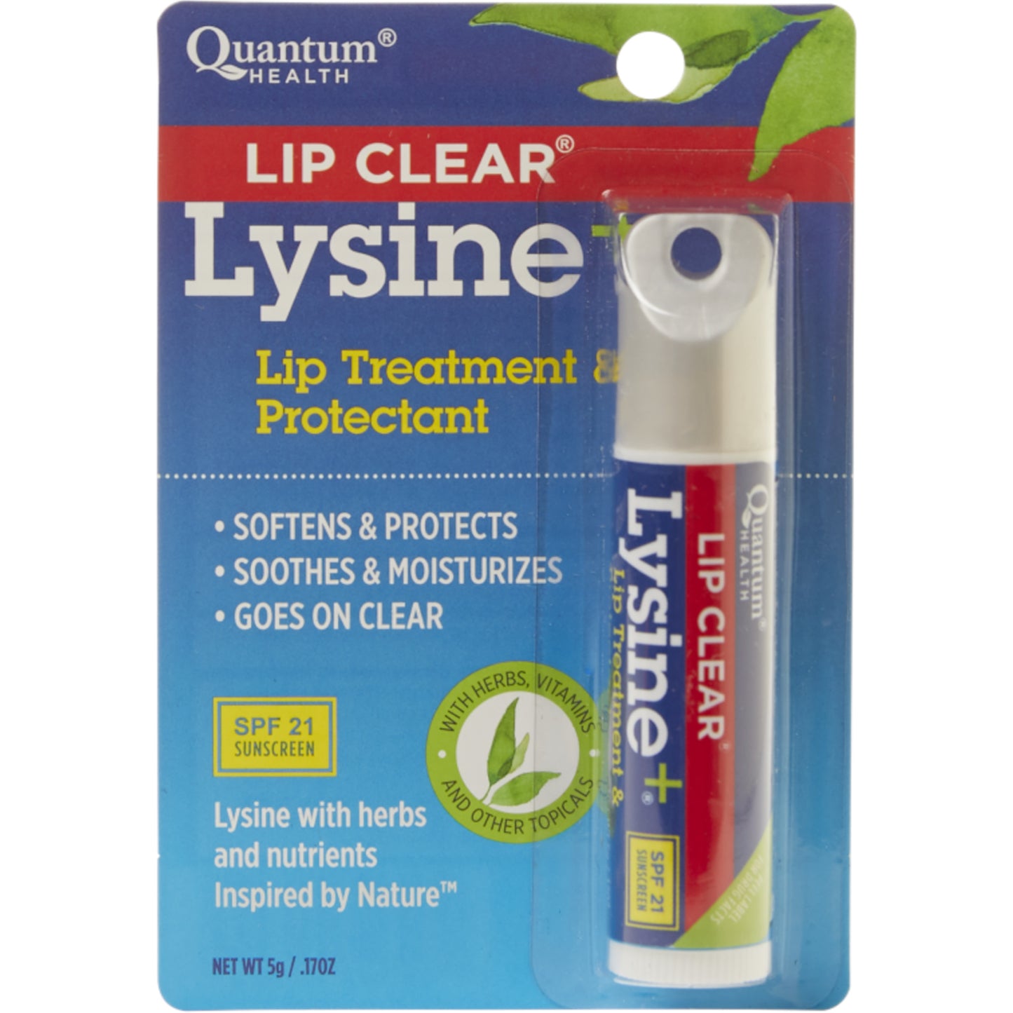 LIPCLEAR LYSINE PLUS COLD STICK 5 GRAM