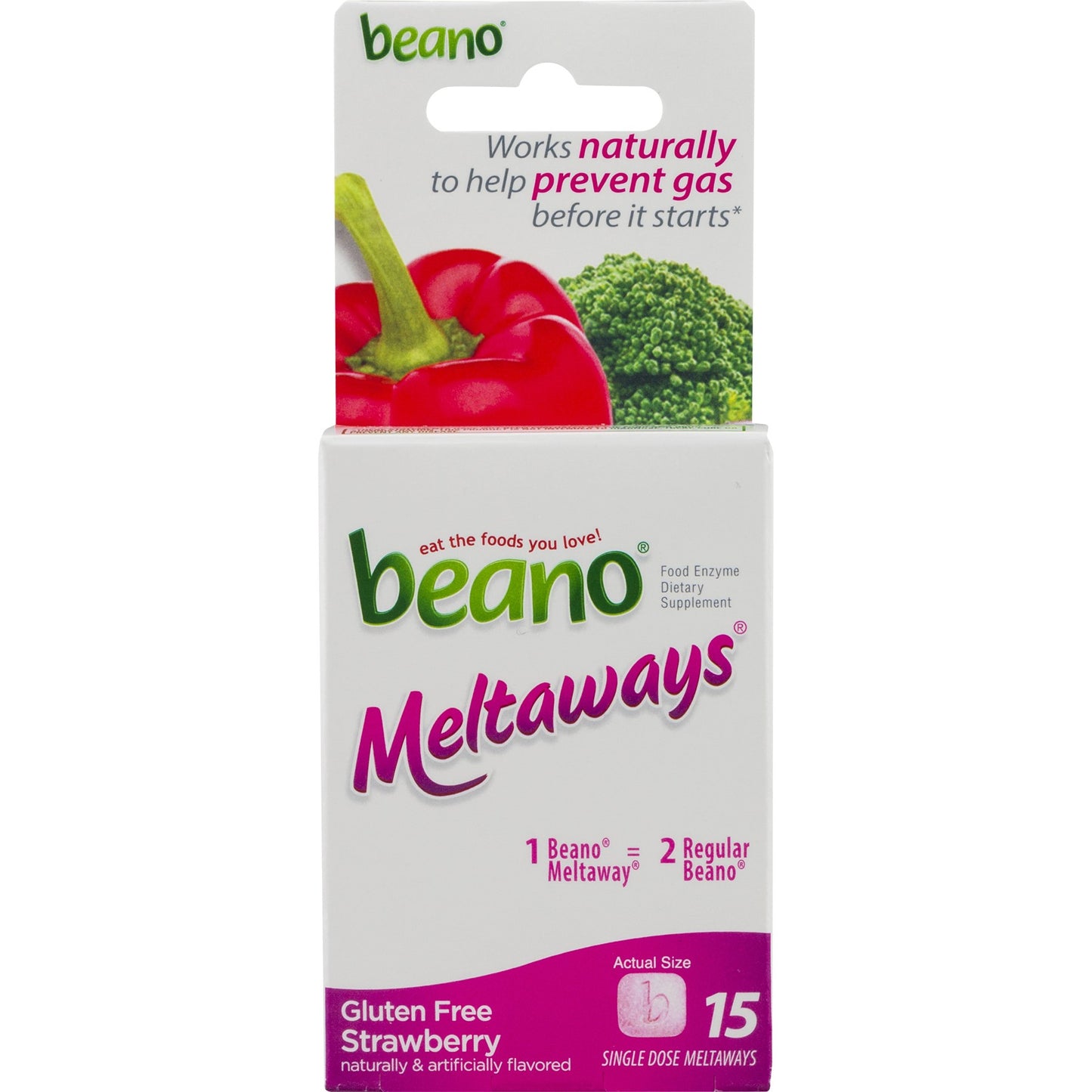 BEANO MELTAWAYS STRAWBERRY 15