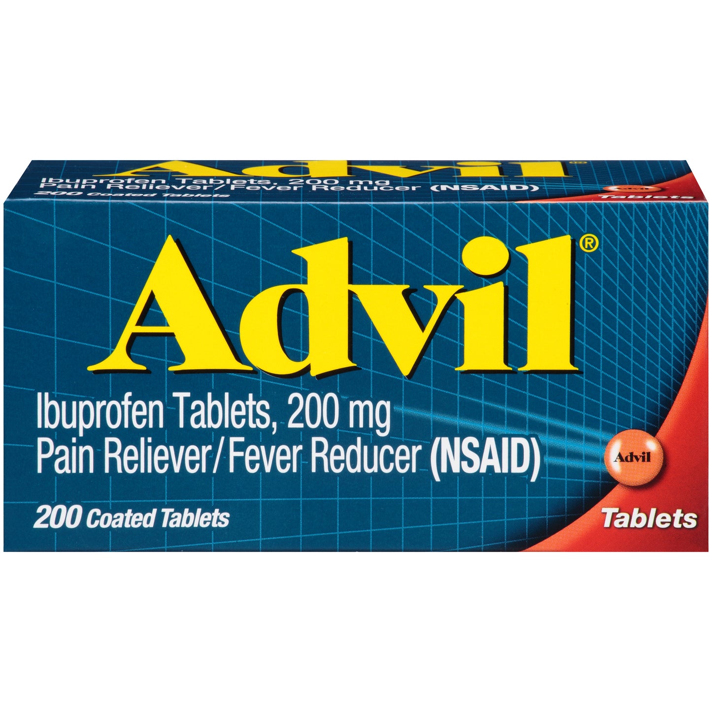 ADVIL TAB 200 MG 200