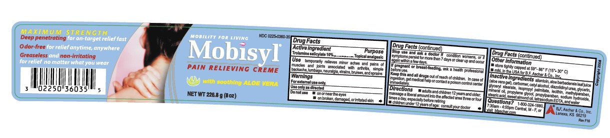 MOBISYL CREME 8 OZ