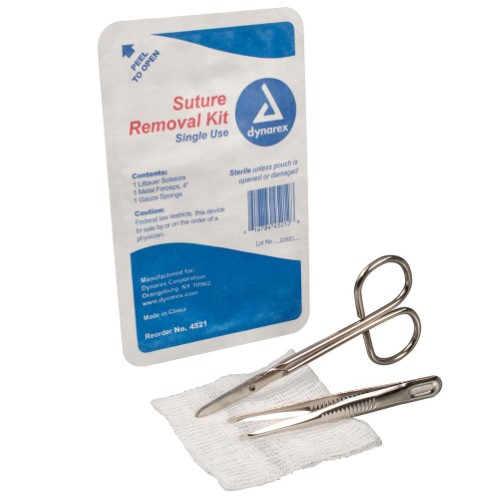 SUTURE REMOVAL KIT DISP DYNAREX