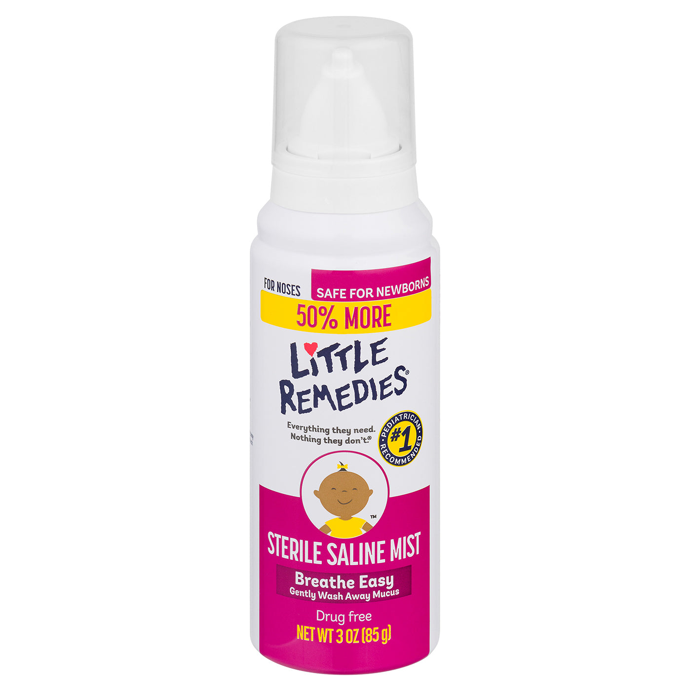 LITTLE REMEDIES SALINE SPRAY 3 OZ