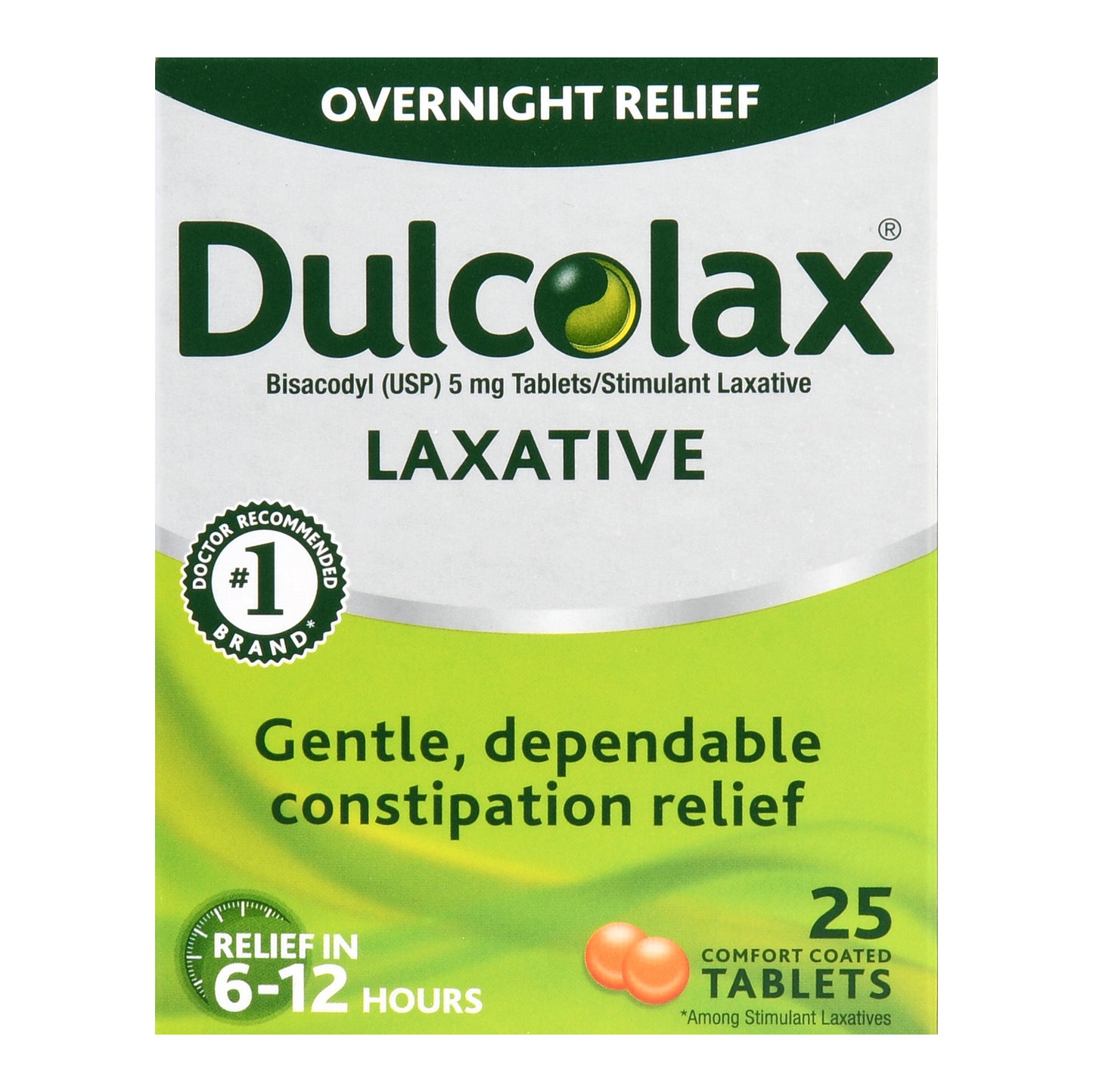 DULCOLAX STIMULANT TAB 5 MG 25