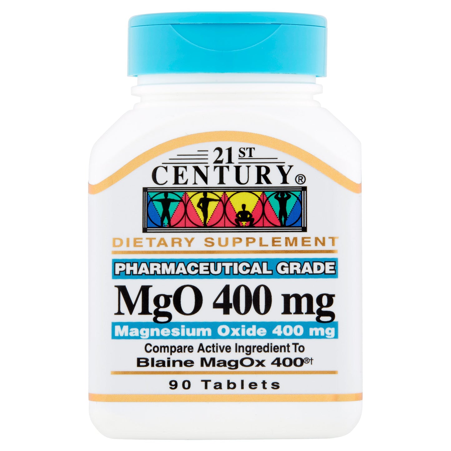 21ST CENTURY MGO 400 MG MAG OX TAB 90