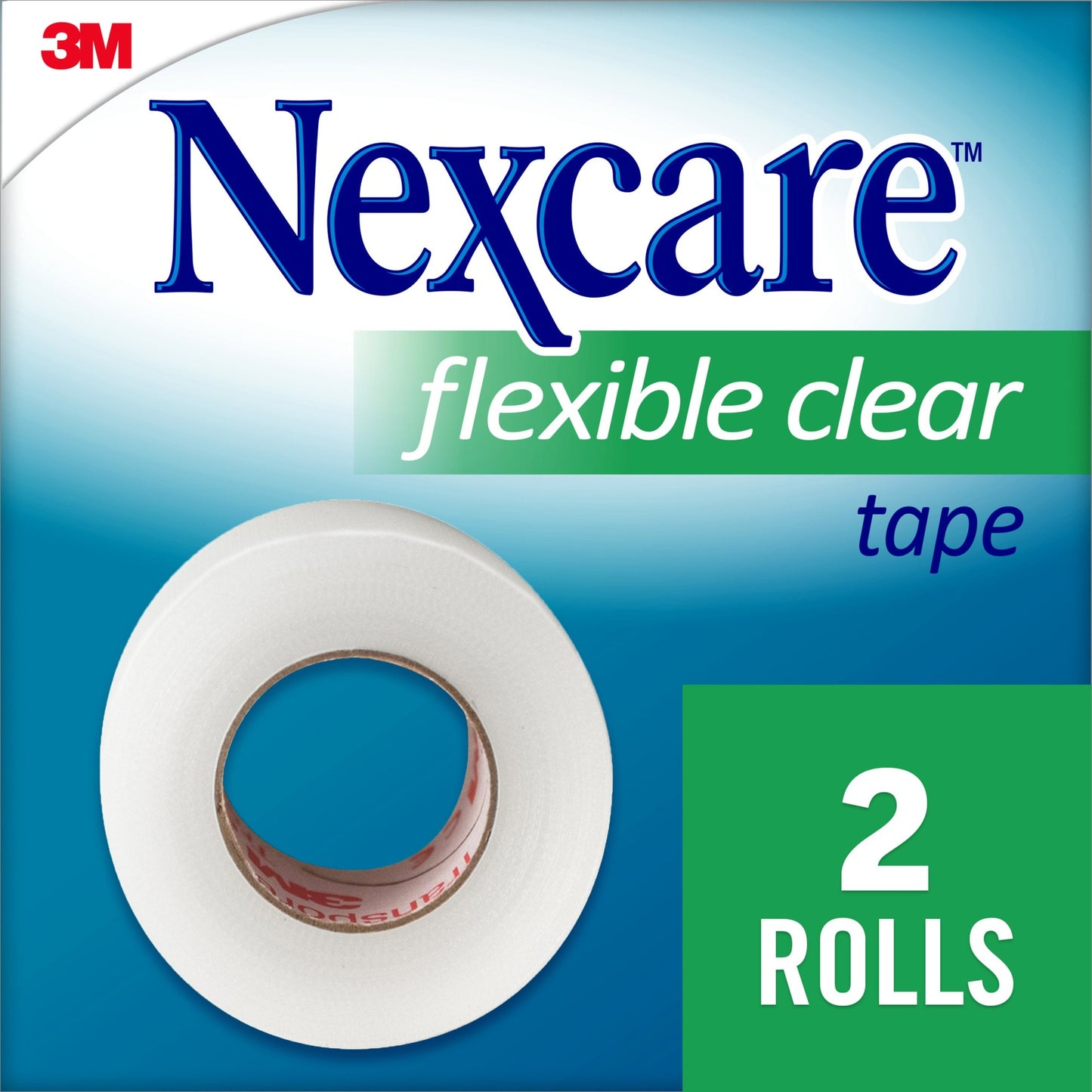 NEXCARE TAPE CLEAR FLEXIBLE 1" X 10' (2)