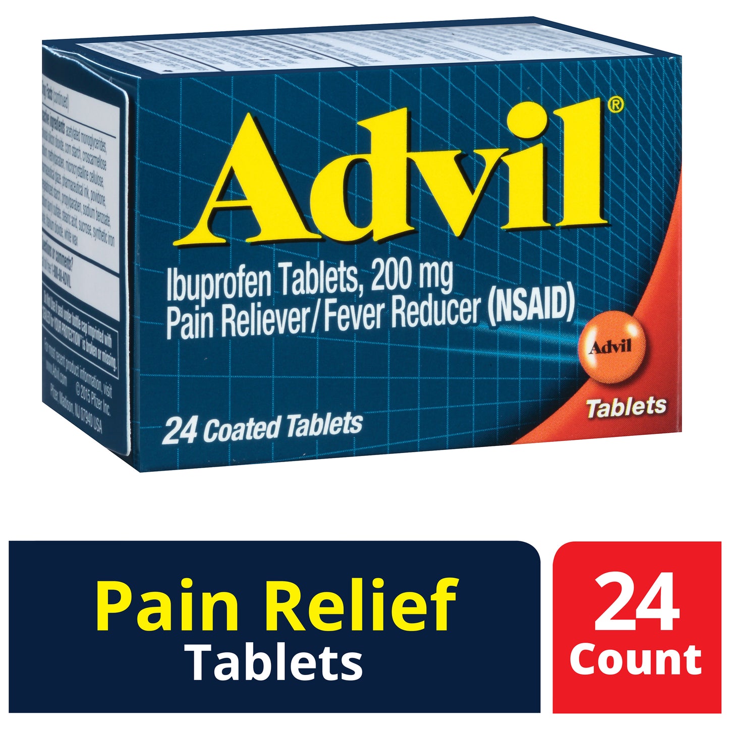 ADVIL TAB 200 MG 24