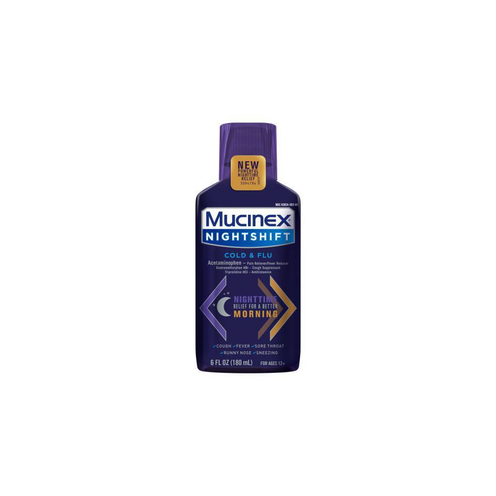 MUCINEX NIGHTSHIFT SINUS 6 OZ