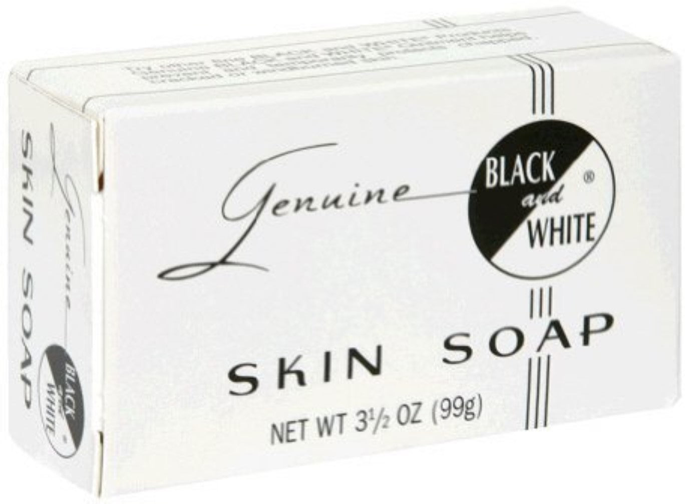 BLACK & WHITE SKIN SOAP REGULAR 3.5 OZ