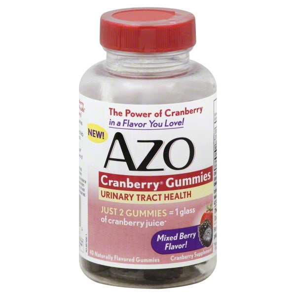 AZO CRANBERRY GUMMIES 40