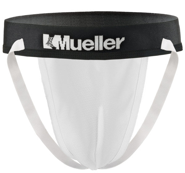 ATHLETIC SUPPORTER WHITE ADULT LG