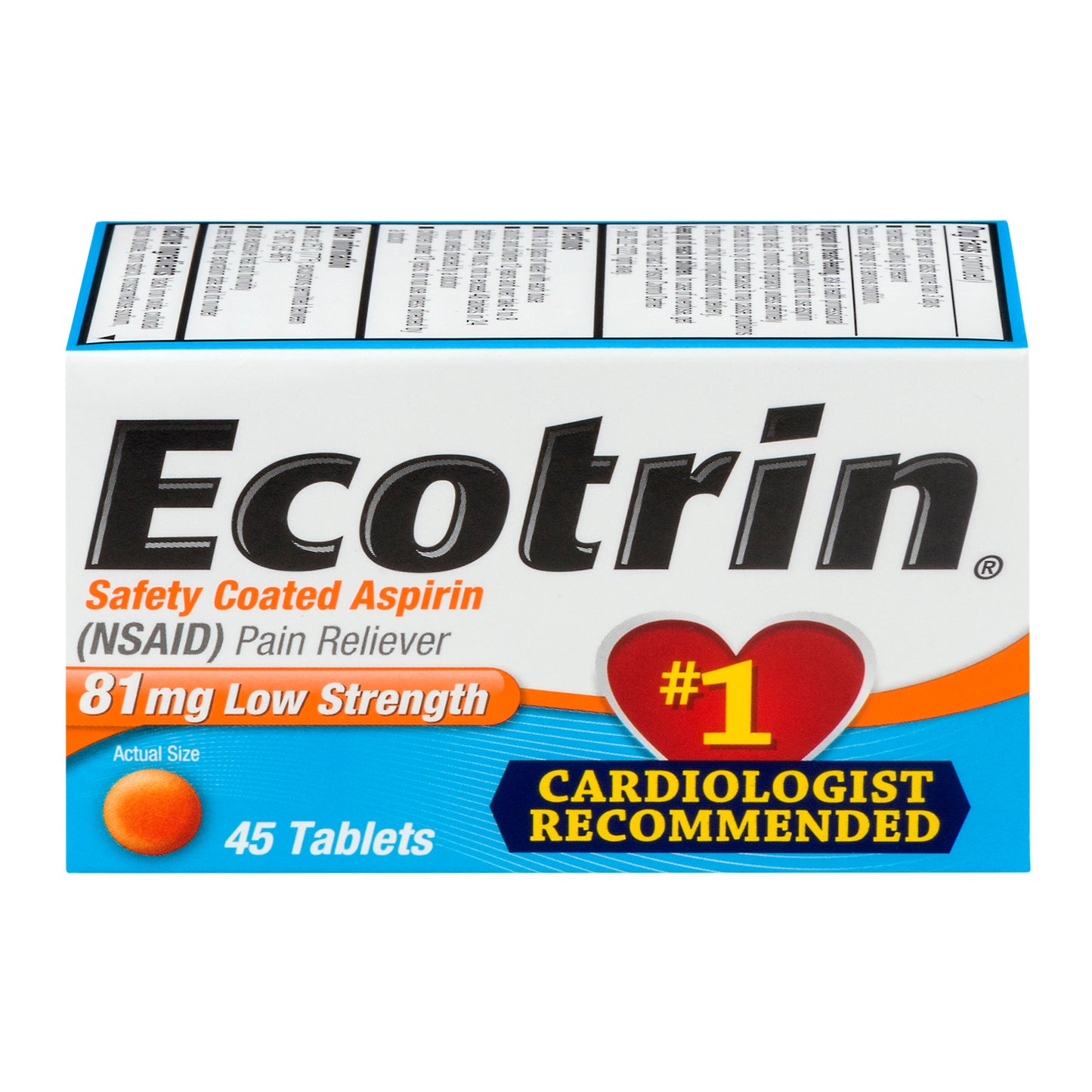 ECOTRIN TAB 81 MG 45