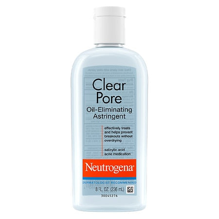 NEUTROGENA CLEAR PORE ASTRINGENT 8 OZ