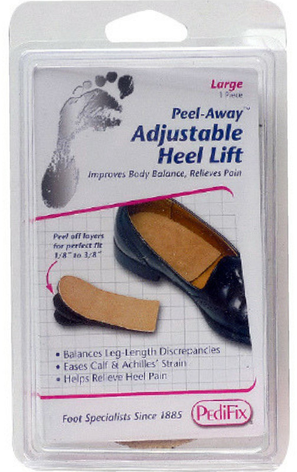 HEEL LIFT ADJUST A HEEL LIFT LG EA