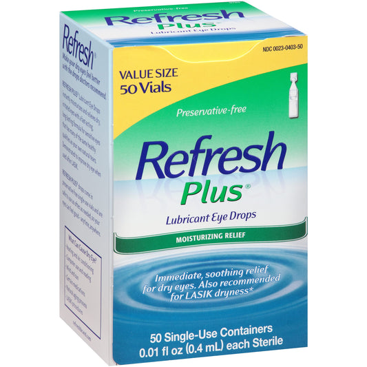 REFRESH PLUS 0.5% 0.01 OZ U/D 50