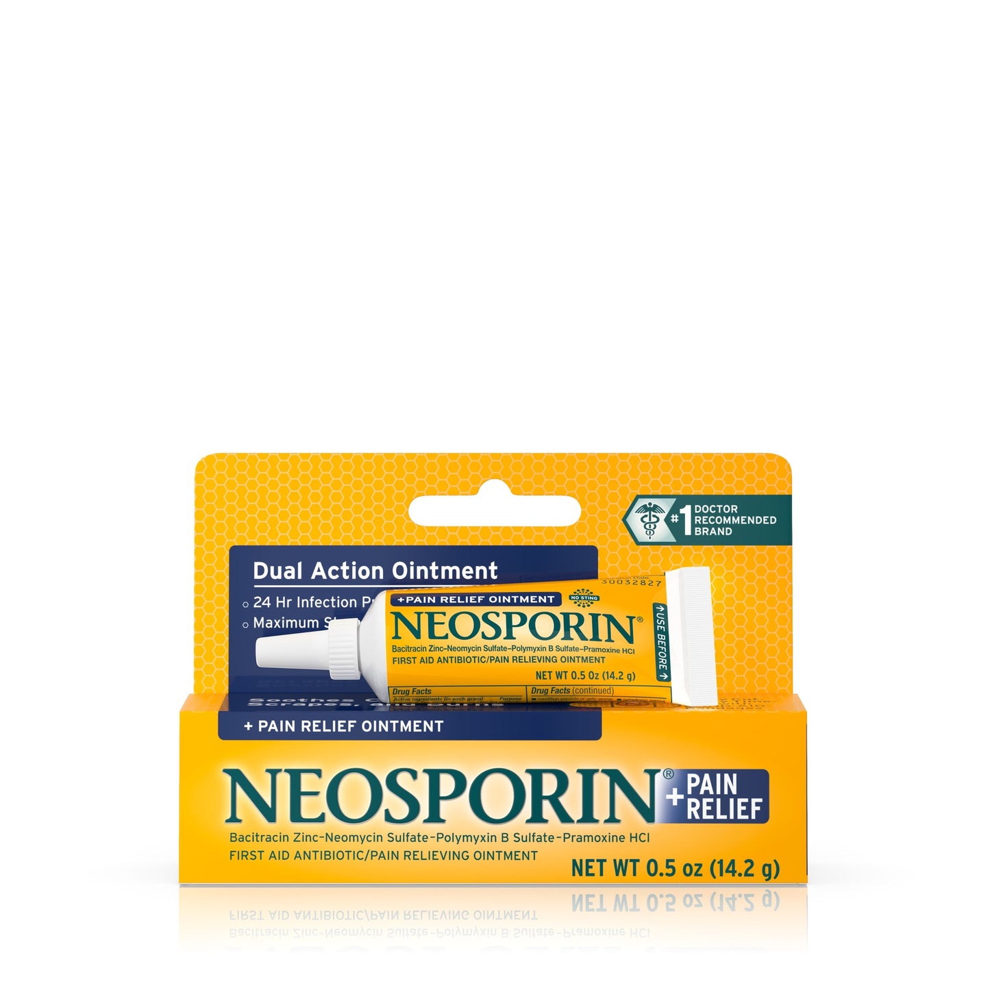 NEOSPORIN + OINTMENT MAXIMUM STRENGTH 1/2 OZ