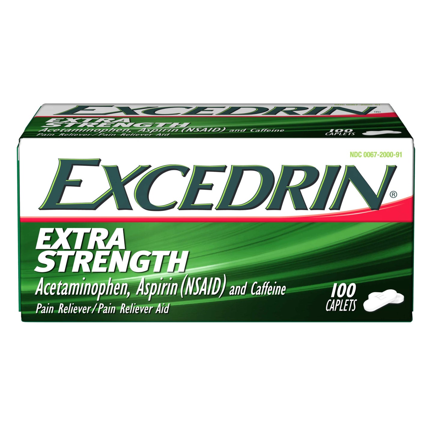 EXCEDRIN EXTRA STRENGTH CAPLET 100