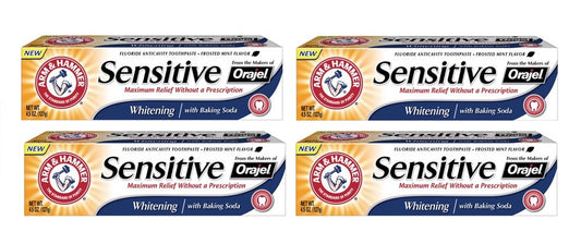ARM & HAMMER SENSITIVE WHITEN T/PASTE 4.5 OZ