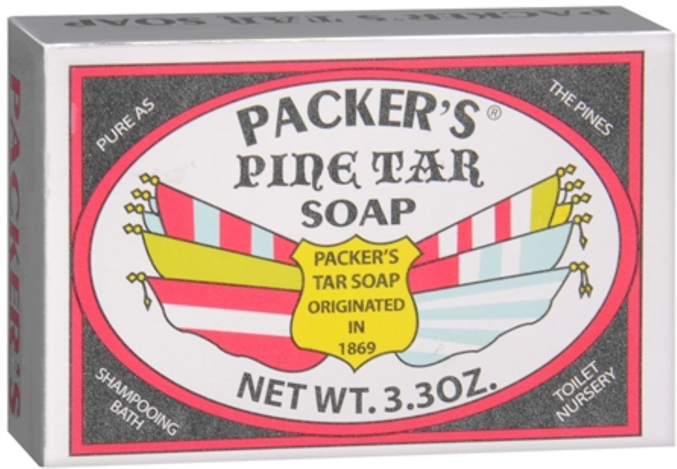 PACKERS TAR SOAP BAR 3.2 OZ