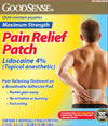 GS PAIN RELIEF PATCH W/ LIDOCAINE 4% 5