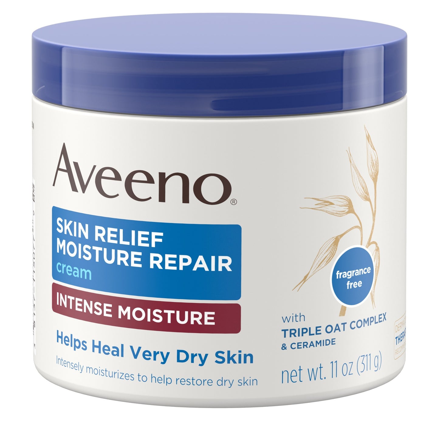 AVEENO SKIN RELIEF MOIST REPAIR CRM JAR 11 OZ