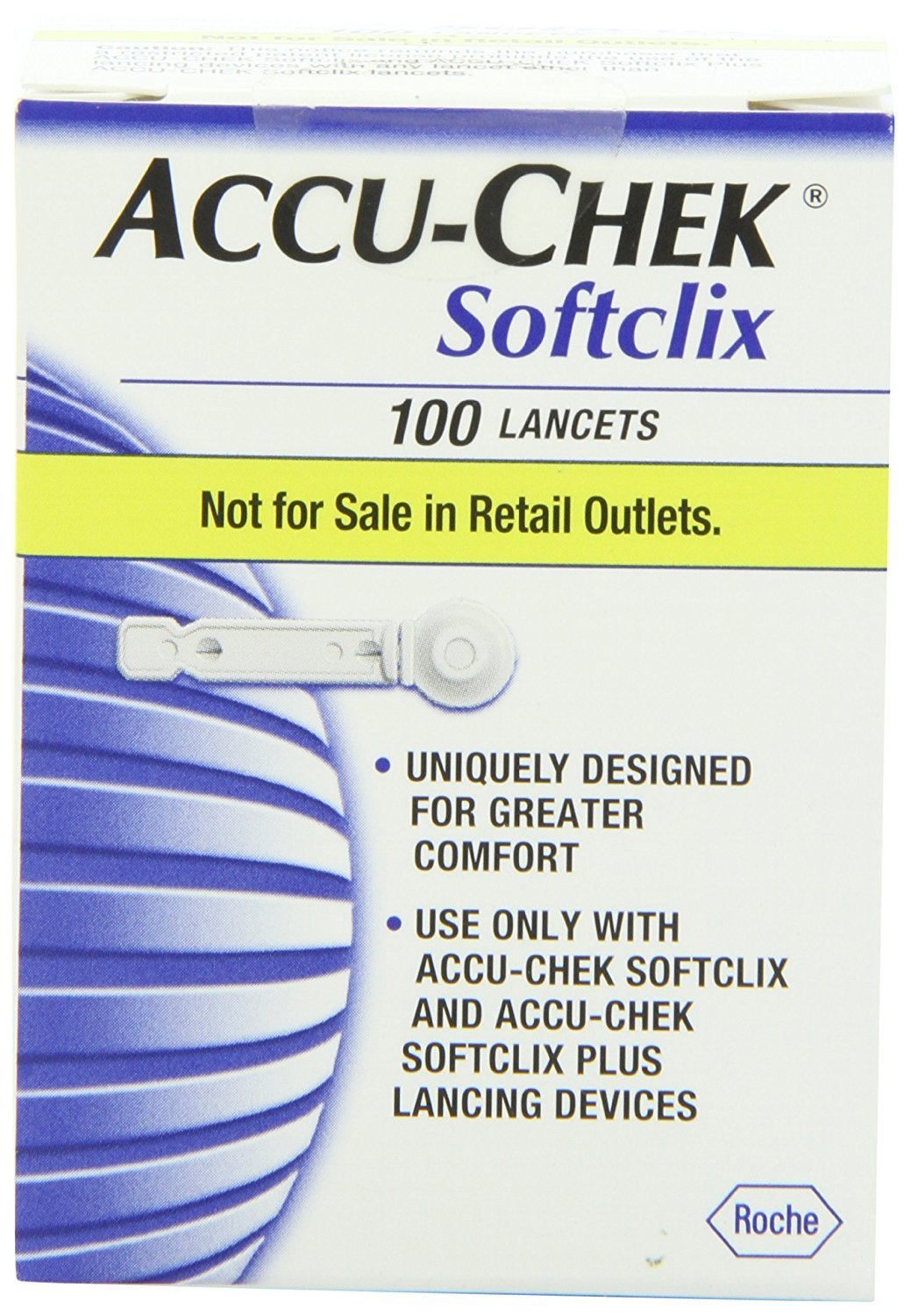 ACCU CHEK SOFTCLIX LANCET 100