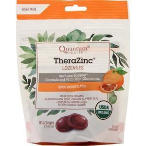 THERAZINC LOZENGE BLOOD ORANGE 18
