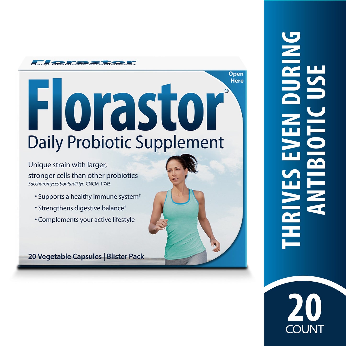 FLORASTOR CAP 250 MG 20