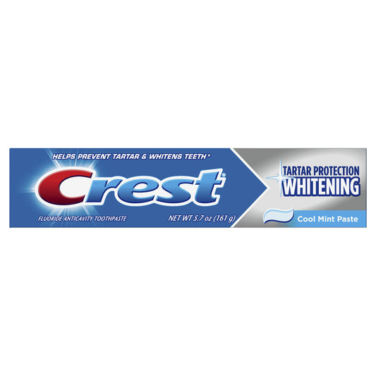 CREST TARTAR WHITENING TOOTHPASTE 5.7 OZ