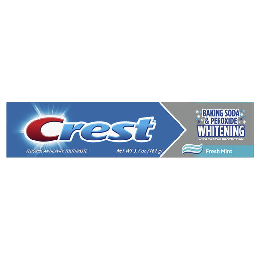 CREST BAKING SODA & PEROXIDE WHITENING 5.7 OZ