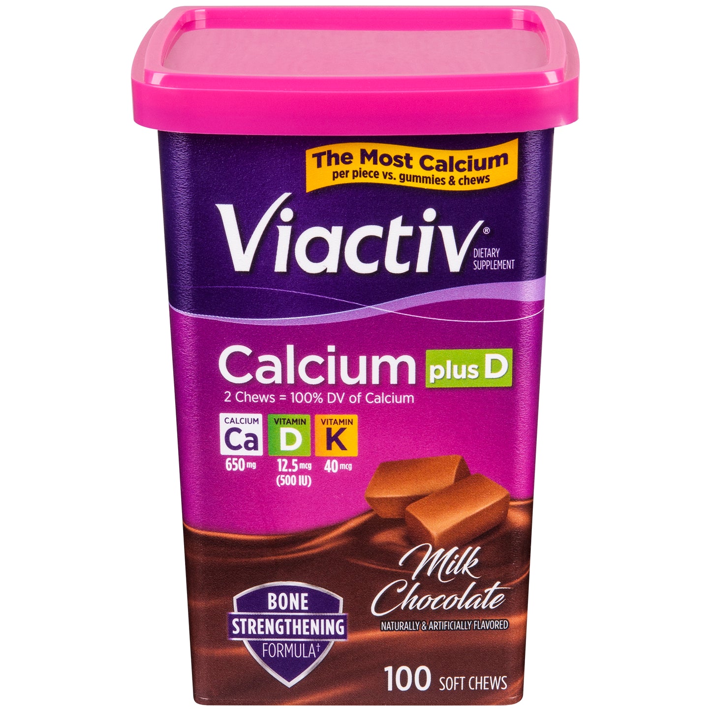 VIACTIV SOFT CALCIUM CHEW CHOCOLATE 100