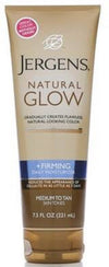 JERGENS NAT GLOW FIRM MOISTURIZER MD/DK 7.5OZ