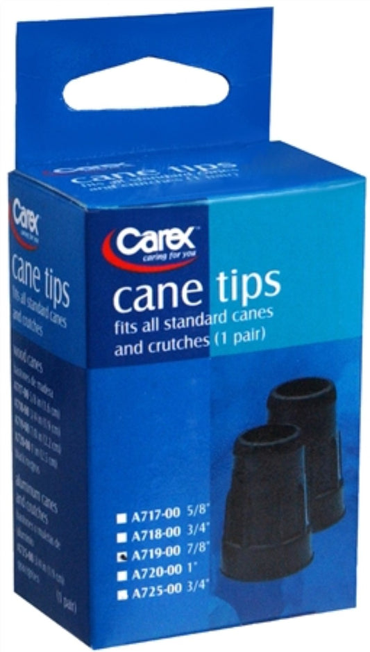 CANE TIP 7/8" BLACK PR #A719-00