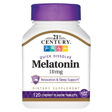 21ST CENTURY MELATONIN 10MG QUICK DIS TAB 120