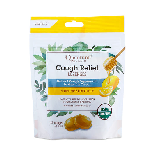 COUGH RELIEF LOZENGE MEYER LEMON/HONEY 18