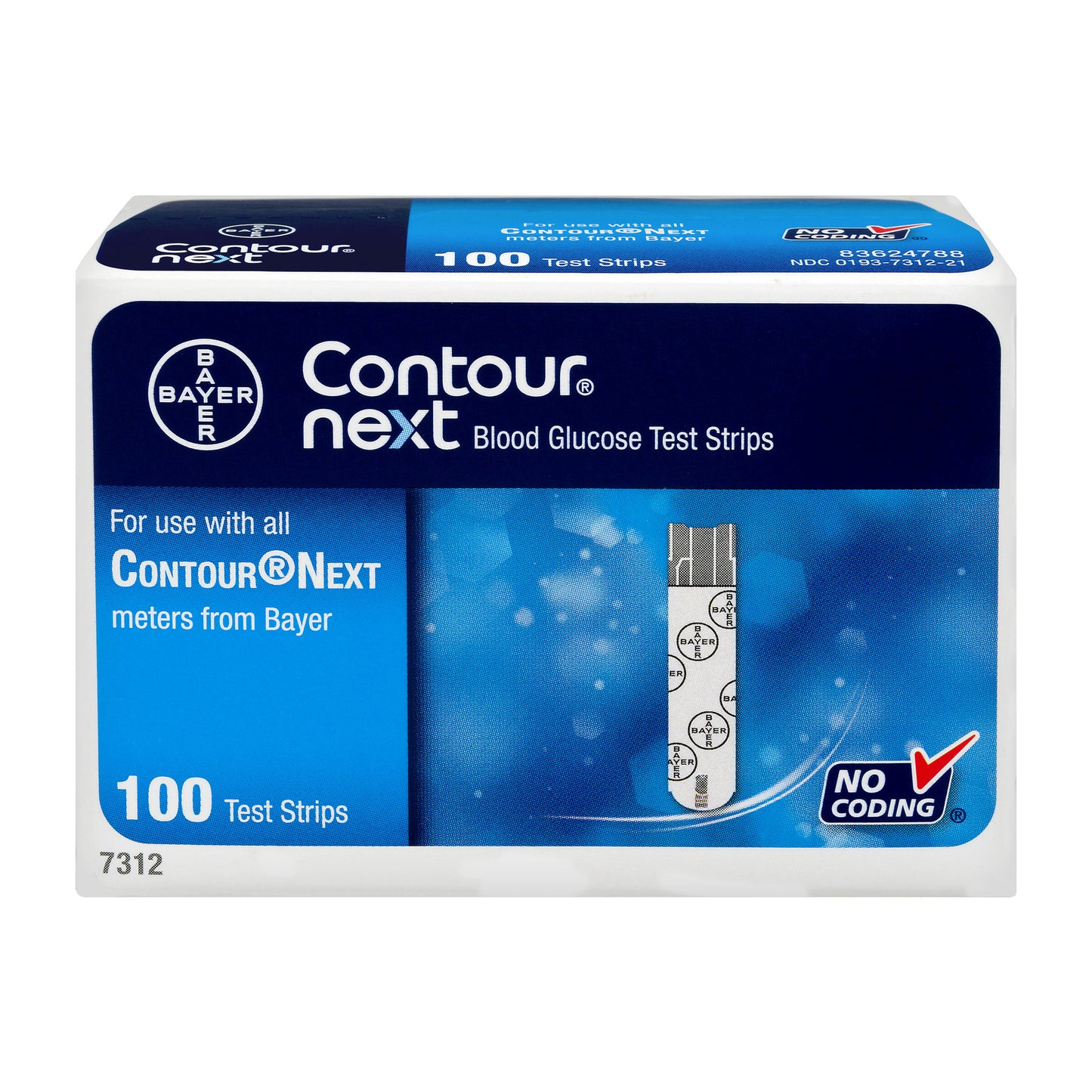 CONTOUR NEXT TEST STRIP 100