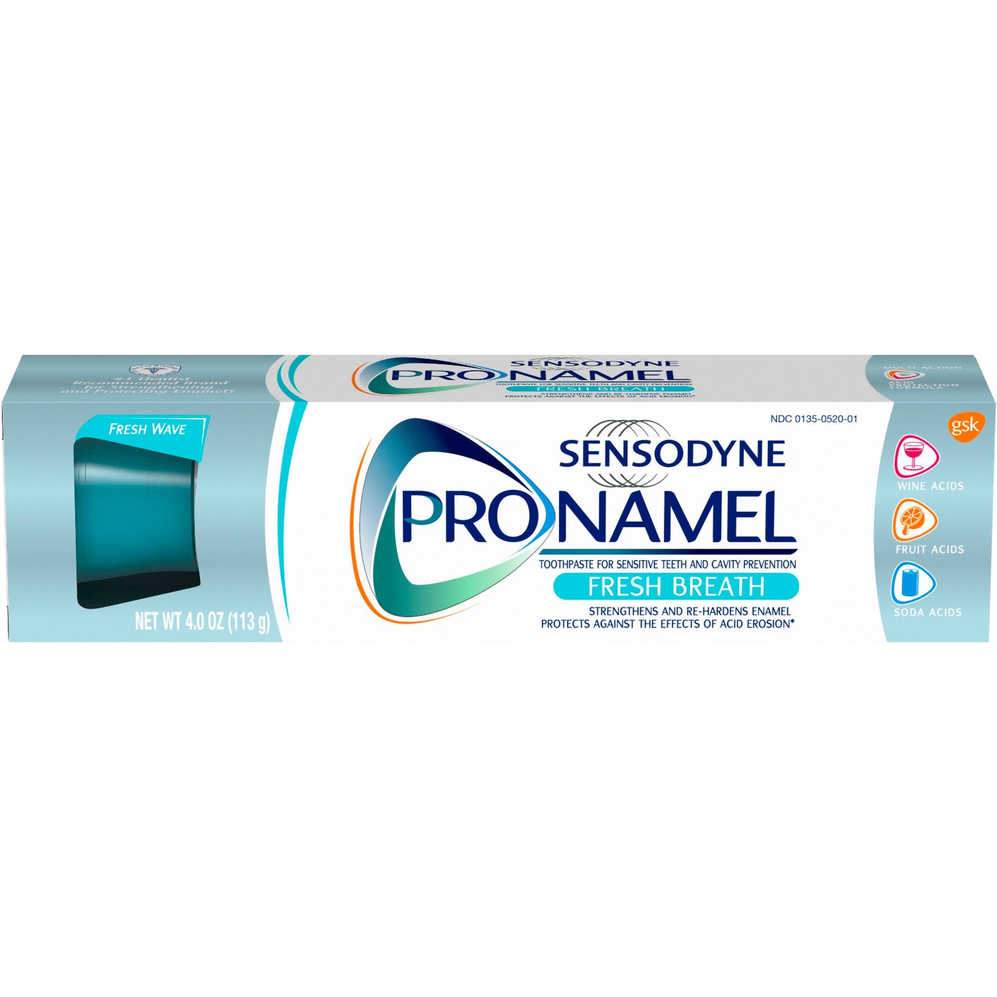 SENSODYNE PRONAMEL TOOTHPASTE FRESH WAVE 4 OZ