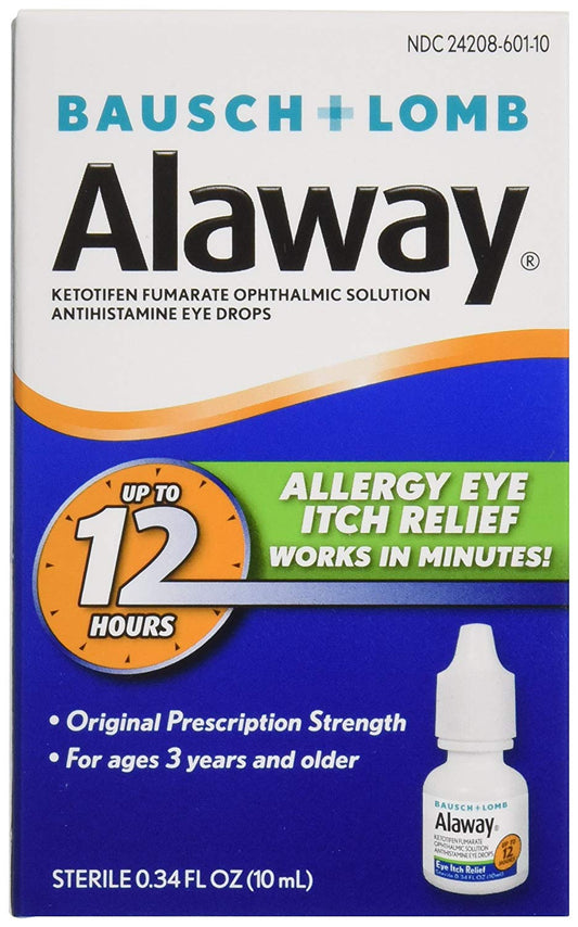 BAUSCH & LOMB ALAWAY EYE ITCH RELIEF 10 ML