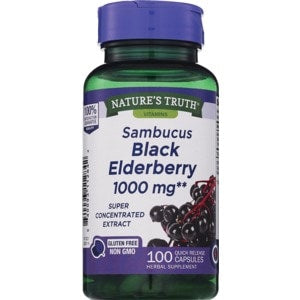 SAMBUCUS ELDERBERRY CAP 1000 MG 100 NT