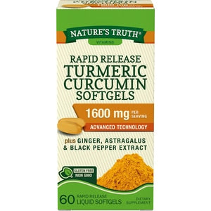 SUPER TURMERIC COMPLEX SOFTGEL 1600 MG 60 NT