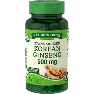 GINSENG KOREAN STD CAP 500 MG 75 NT