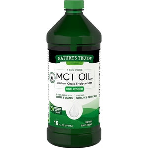 MCT 100% PURE OIL UNFLAVORED 16 OZ NT