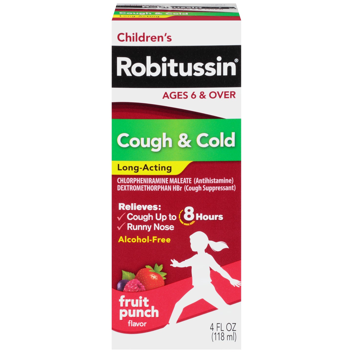 ROBITUSSIN CHILDREN COUGH & COLD LA 4 OZ