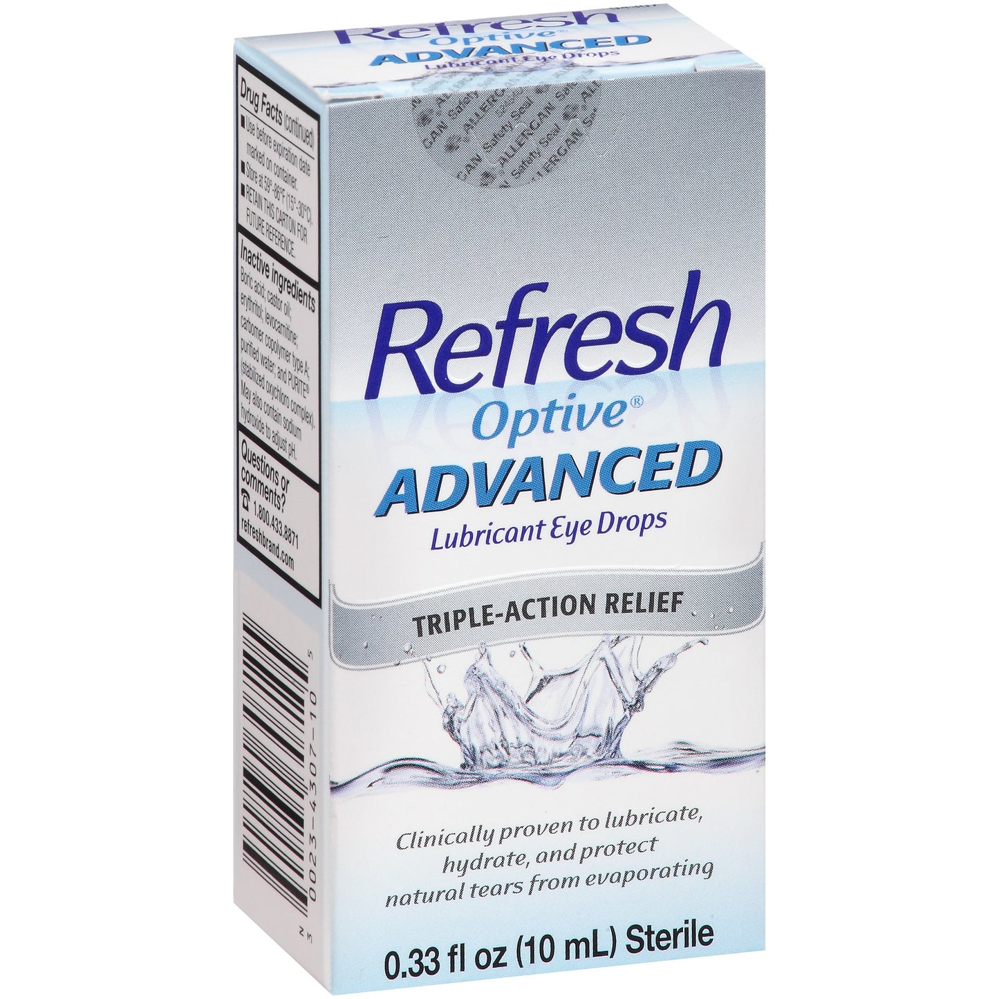 REFRESH OPTIVE ADV LUBRICANT EYE DROP 10 ML