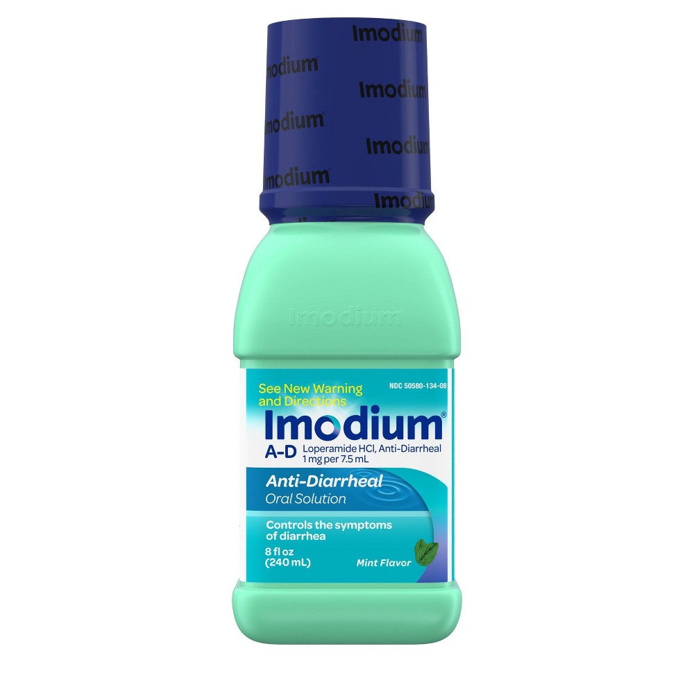 IMODIUM A-D ANTI-DIARRHEAL LIQUID 8 OZ