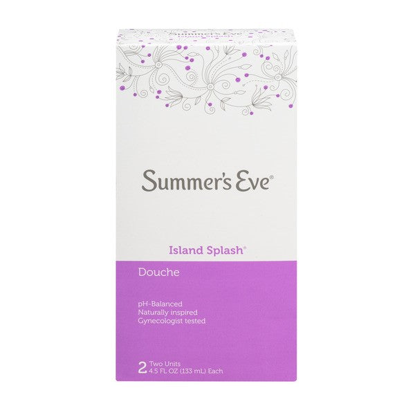 SUMMERS EVE DISP DOUCHE I/SPLASH 2PK 4.5 OZ