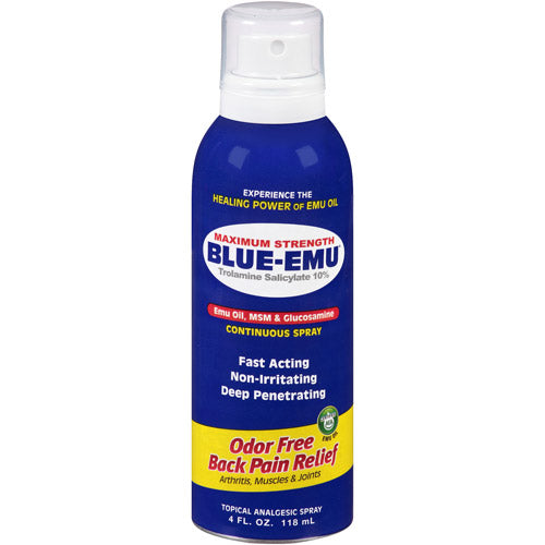 BLUE EMU CONTINUOUS SPRAY 4 OZ