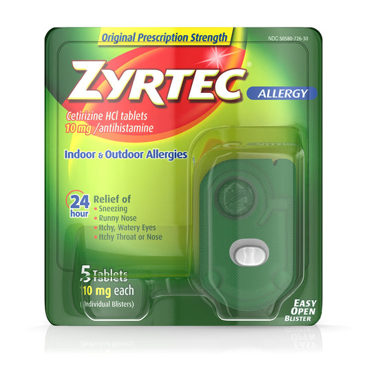 ZYRTEC TAB 10 MG 5
